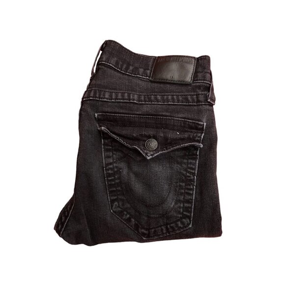 TRUE Religion Jeans Size 31 RICKY Gray - Picture 3 of 8